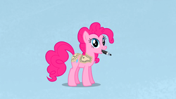 Size: 1366x768 | Tagged: safe, screencap, pinkie pie, g4, suited for success, female, solo