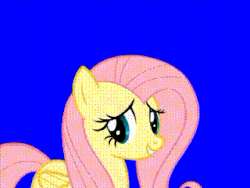 Size: 320x240 | Tagged: safe, fluttershy, g4, animated, cigarette, female, flutterhigh, simple background, smoke, smoking, solo