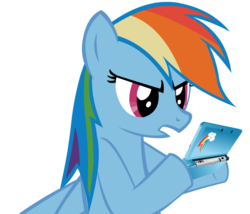 Size: 669x574 | Tagged: safe, artist:tukari-g3, rainbow dash, pegasus, pony, g4, 3ds, female, mare, nintendo, simple background, solo, transparent background, vector