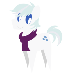 Size: 2000x2000 | Tagged: safe, artist:dragonfoorm, double diamond, g4, the cutie map, clothes, cute, double dawwmond, high res, male, pointy ponies, scarf, simple background, solo, transparent background
