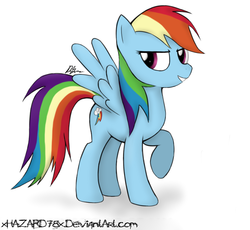 Size: 932x856 | Tagged: safe, artist:xhazard78x, rainbow dash, g4, female, solo