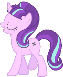 Size: 353x429 | Tagged: safe, starlight glimmer, pony, unicorn, g4, the cutie map, animated, eyes closed, female, marching, mare, perfect loop, simple background, singing, smiling, solo, transparent background, walk cycle, walking, when she smiles