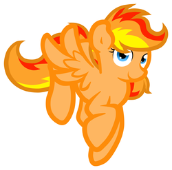 Size: 1657x1640 | Tagged: safe, artist:furrgroup, oc, oc only, oc:firefly, pegasus, pony, simple background, solo, white background