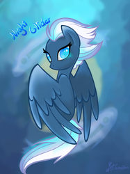 Size: 850x1134 | Tagged: safe, artist:joiehope, night glider, g4, my little pony: friendship is magic, the cutie map, female, solo