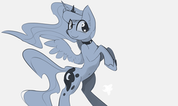 Size: 1400x837 | Tagged: safe, artist:darkflame75, princess luna, lunadoodle, g4, female, solo, wingding eyes