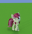 Size: 675x723 | Tagged: safe, artist:3d thread, roseluck, pony, g4, 3d, 3d model, blender, female, smiling, solo, wink