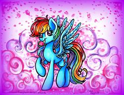 Size: 2188x1683 | Tagged: safe, artist:frostykat13, rainbow dash, g4, female, solo