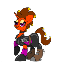 Size: 861x929 | Tagged: safe, artist:dragonboi471, pony, fluffy(character), ponified, solo, ty the tasmanian tiger