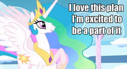 Size: 960x521 | Tagged: safe, princess celestia, g4, female, ghostbusters, image macro, meme, solo