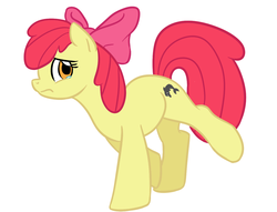 Size: 1267x966 | Tagged: safe, artist:catlover1672, apple bloom, bloom & gloom, g4, female, solo