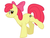 Size: 1267x966 | Tagged: safe, artist:catlover1672, apple bloom, bloom & gloom, g4, my little pony: friendship is magic, female, solo