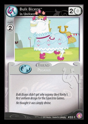Size: 344x480 | Tagged: safe, enterplay, bulk biceps, absolute discord, g4, my little pony collectible card game, card, ccg