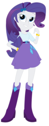 Size: 1373x3500 | Tagged: safe, artist:sketchmcreations, rarity, equestria girls, g4, my little pony equestria girls: rainbow rocks, belt, boots, clothes, female, high heel boots, inkscape, shine like rainbows, shirt, shoes, simple background, skirt, solo, transparent background, vector
