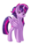 Size: 700x1024 | Tagged: safe, artist:fizzy-dog, twilight sparkle, alicorn, pony, g4, alternate hairstyle, cute, female, fluffy, looking at you, mare, punklight sparkle, simple background, smiling, solo, transparent background, twiabetes, twilight sparkle (alicorn), vector