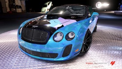 Size: 1280x720 | Tagged: safe, artist:crystal-eclair, trixie, pony, unicorn, g4, bentley, bentley continental, car, female, forza motorsport 5, mare, top gear
