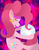 Size: 2550x3300 | Tagged: safe, artist:skyflys, pinkie pie, g4, crystal ball, female, gypsy pie, high res, lineless, romani, solo