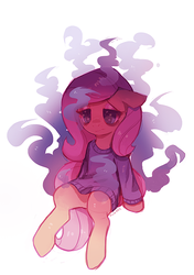 Size: 487x693 | Tagged: safe, artist:mewball, fluttershy, g4, clothes, female, floppy ears, solo, sweater, sweatershy