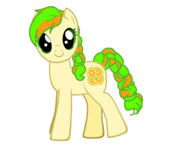 Size: 1368x1172 | Tagged: safe, artist:nsdrift, oc, oc only, oc:nature citrorange, earth pony, pony, cutie mark, female, mare