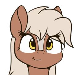 Size: 362x354 | Tagged: artist needed, safe, earth pony, pony, cute, epona, eponadorable, female, mare, ponified, simple background, solo, the legend of zelda, white background