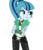 Size: 698x816 | Tagged: safe, aria blaze, sonata dusk, equestria girls, g4, clothes swap, fusion, simple background, solo, transparent background, vector