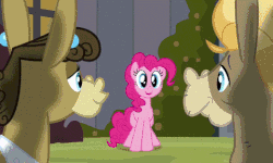Size: 480x288 | Tagged: safe, edit, edited screencap, screencap, cranky doodle donkey, matilda, pinkie pie, donkey, earth pony, pony, a friend in deed, g4, animated, death, earth shattering kaboom, explosion, female, mare, praxis, ship:crankilda, shockwave, space, star trek, star trek vi: the undiscovered country