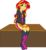 Size: 5370x5854 | Tagged: dead source, safe, artist:malimarthemage, artist:owlisun, sunset shimmer, equestria girls, g4, absurd resolution, cute, female, knees, legs, simple background, solo, transparent background, vector