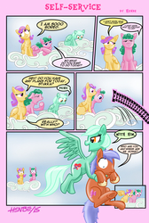 Size: 5540x8241 | Tagged: safe, artist:henbe, oc, oc only, oc:stukka, earth pony, pegasus, pony, abduction, absurd resolution, carrying, comic, necklace