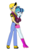 Size: 1181x1748 | Tagged: safe, artist:odiz, sonata dusk, equestria girls, g4, my little pony equestria girls: rainbow rocks, bumblebee (transformers), duo, shipping, simple background, transformers, transparent background, vector