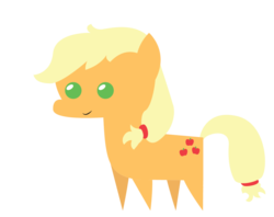 Size: 1006x795 | Tagged: safe, artist:liracrown, applejack, g4, female, pointy ponies, simple background, solo, transparent background