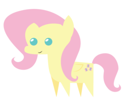 Size: 1006x795 | Tagged: safe, artist:liracrown, fluttershy, g4, female, pointy ponies, simple background, solo, transparent background