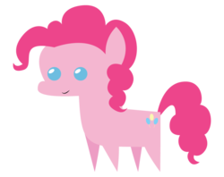 Size: 1006x795 | Tagged: safe, artist:liracrown, pinkie pie, g4, female, pointy ponies, simple background, solo, transparent background