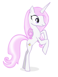 Size: 900x1179 | Tagged: safe, artist:wolfwind000, fleur-de-lis, pony, unicorn, g4, excited, female, happy, mare, rearing, simple background, smiling, solo, thin, transparent background