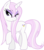 Size: 1600x1821 | Tagged: safe, artist:noxxi-the-noxxian, fleur-de-lis, pony, unicorn, g4, bedroom eyes, female, looking at you, mare, miss fleur is trying to seduce us, raised hoof, simple background, skunk stripe, smiling, solo, transparent background, wet mane