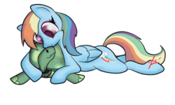 Size: 1276x765 | Tagged: safe, artist:zenit007, rainbow dash, tank, g4