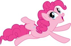 Size: 10067x6557 | Tagged: safe, artist:djdavid98, artist:intbrony, pinkie pie, earth pony, pony, castle sweet castle, g4, .ai available, absurd resolution, female, simple background, solo, transparent background, vector