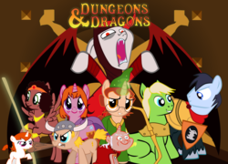 Size: 1280x924 | Tagged: safe, artist:pony volcano pizza, armor, dungeons and dragons, dungeons and dragons (cartoon), movie, ponified, vector