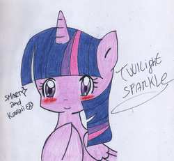 Size: 2152x1986 | Tagged: artist needed, safe, twilight sparkle, alicorn, pony, g4, female, mare, solo, traditional art, twilight sparkle (alicorn)