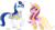 Size: 2700x1450 | Tagged: safe, artist:equestria-prevails, princess cadance, shining armor, pony, g4, season 2, armor, artifact, bedroom eyes, clothes, dress, duo, female, frown, glare, jewelry, looking at you, male, mare, raised hoof, regalia, simple background, smiling, stallion, transparent background, vector