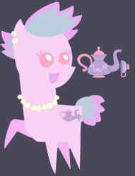 Size: 851x1115 | Tagged: safe, artist:spaceypony, oc, oc only, adoptable, pointy ponies, solo, tea