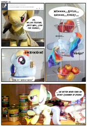 Size: 3047x4422 | Tagged: safe, artist:marcoon1305, daring do, rainbow dash, g4, ask, blog, irl, photo, plushie, tumblr