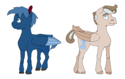 Size: 937x593 | Tagged: safe, artist:splashrunrun, doctor whooves, star hunter, time turner, earth pony, pony, g4, alternate universe, concept art, doctor who, male, stallion