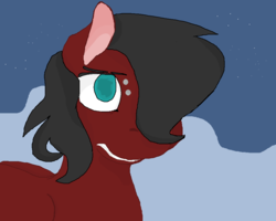 Size: 938x752 | Tagged: safe, artist:splashrunrun, oc, oc only, oc:cranberry coal, pegasus, pony, solo