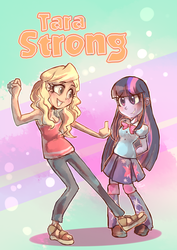 Size: 2893x4092 | Tagged: safe, artist:gamerspax, artist:sony-shock, twilight sparkle, equestria girls, g4, clothes, tara strong, twilight sparkle (alicorn), voice actor