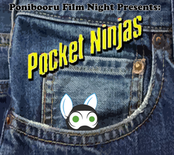 Size: 900x800 | Tagged: safe, oc, oc only, oc:flicker, ponibooru film night, pocket ninjas