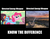 Size: 1400x1100 | Tagged: safe, artist:eagle1division, edit, edited screencap, screencap, pinkie pie, rainbow dash, g4, the last roundup, know the difference, laser, meme, thel