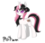 Size: 2012x1948 | Tagged: safe, artist:potzm, oc, oc only, oc:eawy, pony, unicorn, corrupted, evil, solo