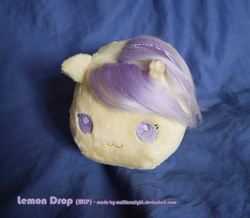 Size: 937x818 | Tagged: safe, artist:wolflessnight, lemon drop, cube, irl, photo, plushie, solo