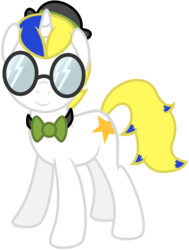 Size: 3000x3961 | Tagged: safe, artist:greenteaart, oc, oc only, oc:solar star, pony, unicorn, glasses, hat, high res