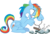 Size: 4399x3000 | Tagged: safe, artist:masem, idw, rainbow dash, pegasus, pony, g4, backwards cutie mark, campfire, female, mare, simple background, solo, transparent background, vector