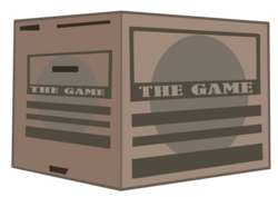 Size: 2140x1512 | Tagged: safe, g4, make new friends but keep discord, box, cardboard box, no pony, simple background, the game, transparent background, vector